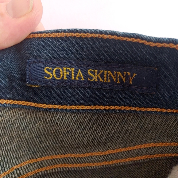 (2 for $20) Lucky Brand Sofia Skinny blue jeans, size 25/0 (fit large) - Picture 9 of 12